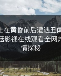 业内人士在黄昏前后遭遇丑闻 欲言又止，蘑菇影视在线观看全网炸锅，详情探秘
